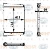 HELLA 8ML 376 724-351 Intercooler, charger